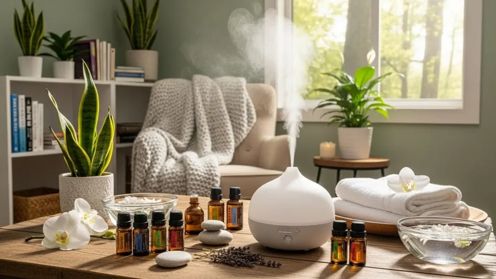 아로마 향으로 기분 전환! 나만의 테라피 공간 만들기